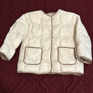 ZARA Cute puffer jacket for girl.Excellent condition SIZE 3-4 years 104 cm